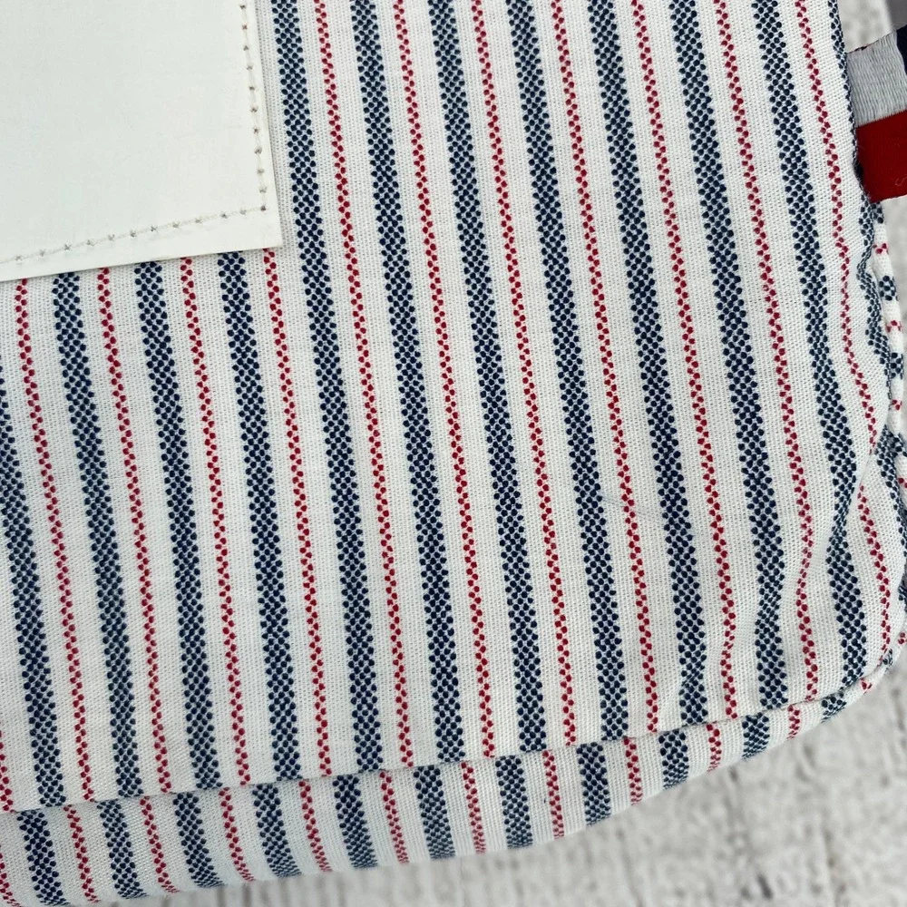 Tommy Hilfiger Sheet Set Twin XL Blue Cruising Stripe 100% Cotton Percale 3pc